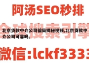 北京贷款中介公司骗局揭秘视频,北京贷款中介公司可靠吗。