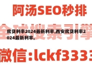 房贷利率2024最新利率,西安房贷利率2024最新利率。