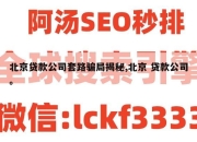 北京贷款公司套路骗局揭秘,北京 贷款公司。