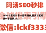 2024首套房利率一览表西安,西安首套房贷利率最新2021。
