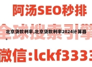 北京贷款利率,北京贷款利率2024计算器。